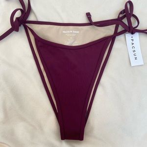 Pacsun Swim high waisted bikini bottoms